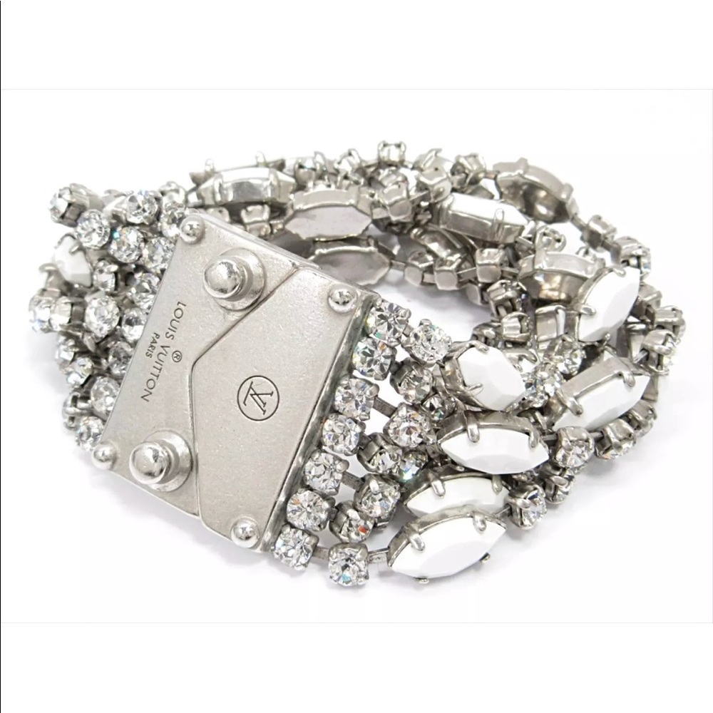 Louis Vuitton Rhinestone bracelet one of a kind!!